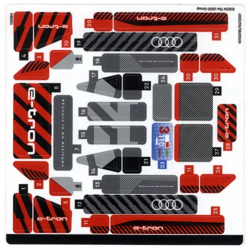 Sticker Sheet for Set 76921-1