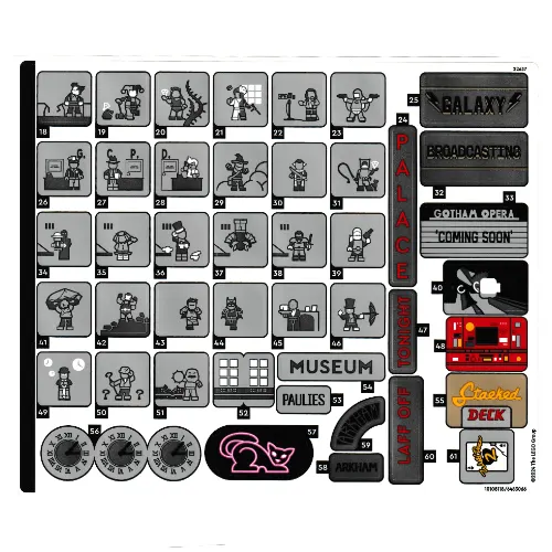 Sticker Sheet 2 for Set 76271-1