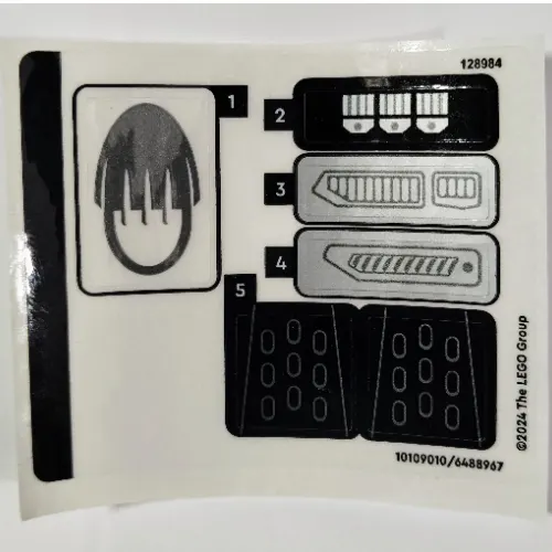 Sticker Sheet for Set 76273-1