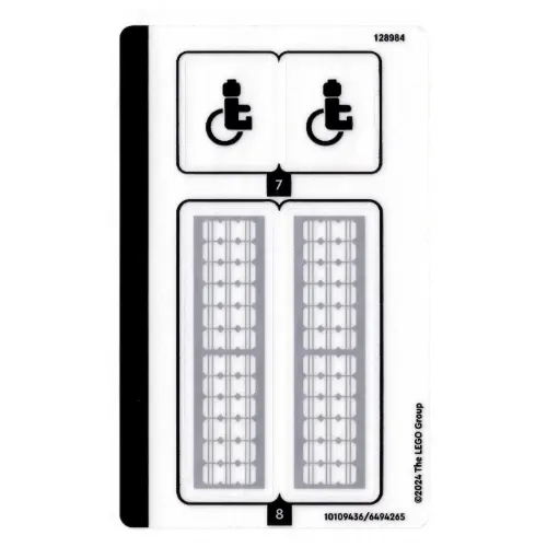 Sticker Sheet 2 for Set 60423-1