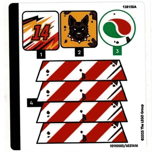Sticker Sheet for Set 60472-1