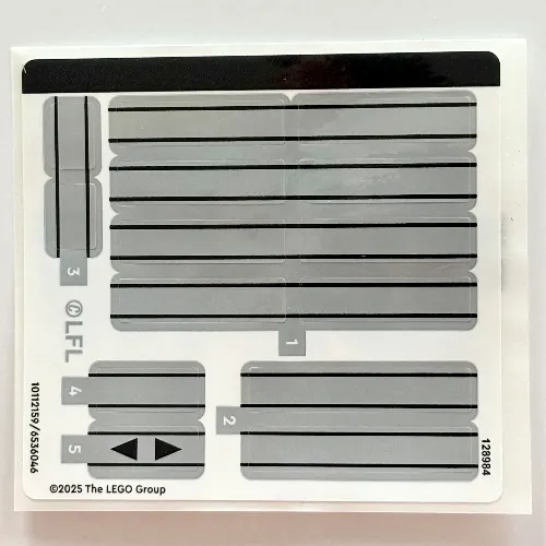 Sticker Sheet for Set 75408-1