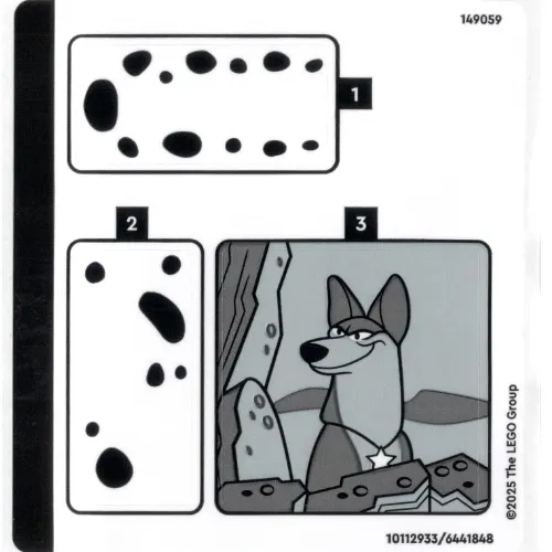 Sticker Sheet for Set 43271-1