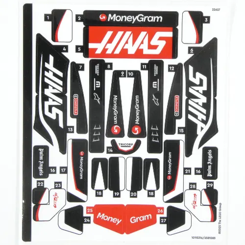 Sticker Sheet for Set 77250-1