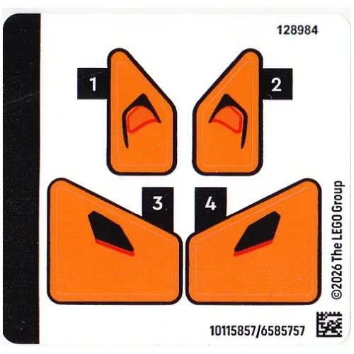 Sticker Sheet for Set 77257-1