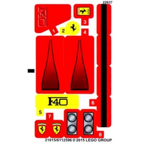Sticker Sheet for Set 10248-1
