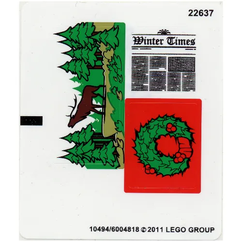 Sticker Sheet for Set 10229-1