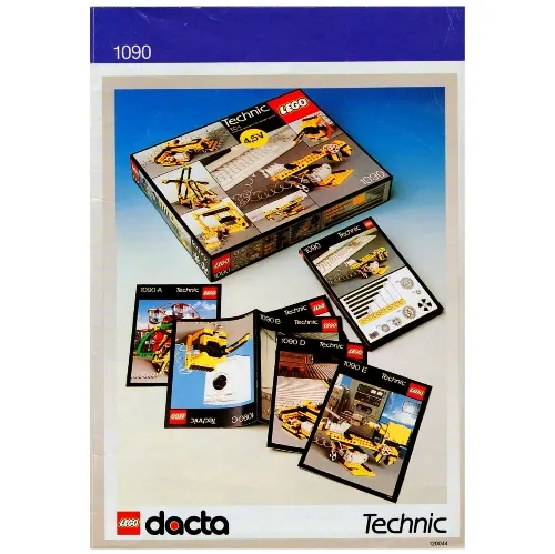 Activity Booklet - Parts Tray Organizer Card - Set 1090