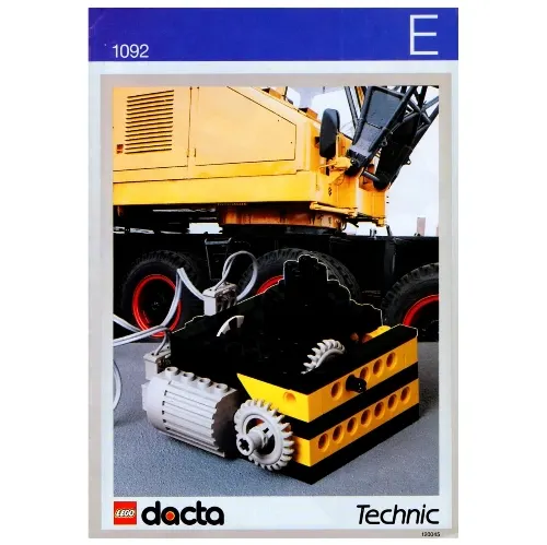 Activity Booklet E - Crane - Set 1092