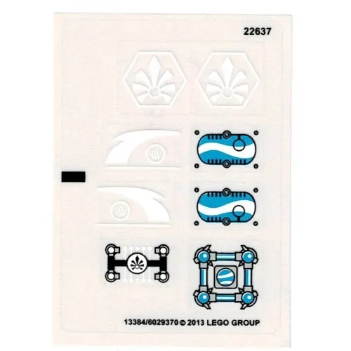 Sticker Sheet for Set 70013-1