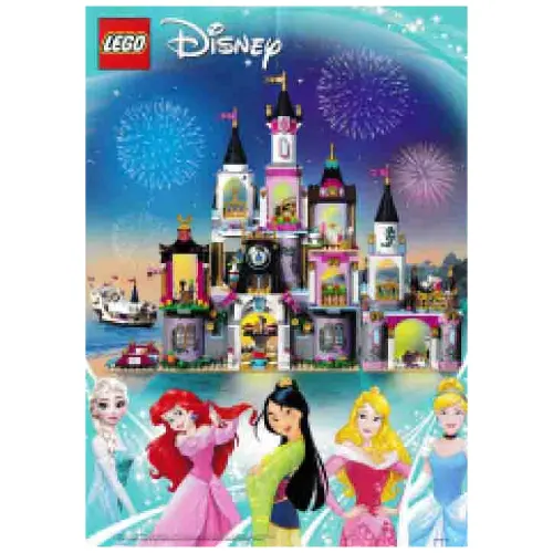 Poster, Disney Princess 30mm x 42mm