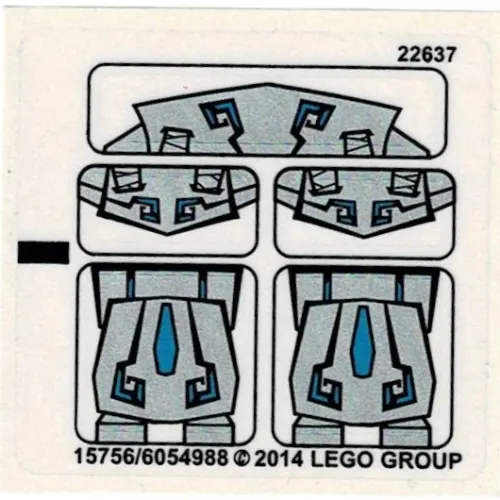 Sticker Sheet for Set 70125-1