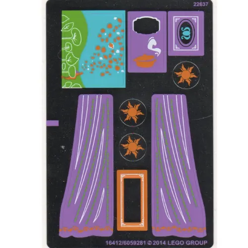 Sticker Sheet 1 for Set 41054-1