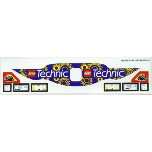 Sticker Sheet for Set 8858-1