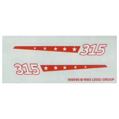 Sticker Sheet for Set 6596-1