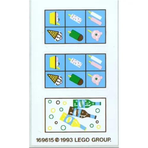 Sticker Sheet for Set 6414-1