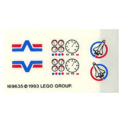 Sticker Sheet for Set 6614-1