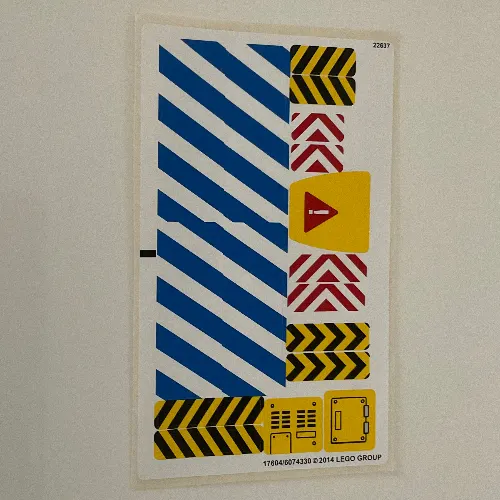 Sticker Sheet for Set 70814-1
