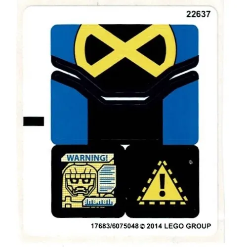 Sticker Sheet for Set 76022-1