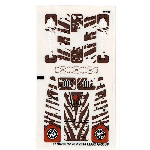 Sticker Sheet for Set 70143-1