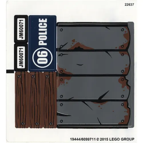 Sticker Sheet for Set 60071-1
