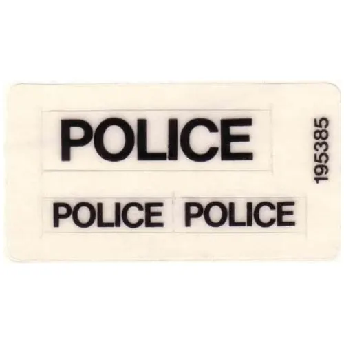 Sticker Sheet for Set 6384-1