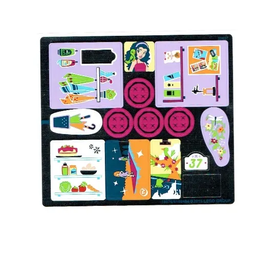 Sticker Sheet for Set 41095-1