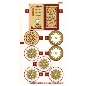 Sticker Sheet for Set 41075-1