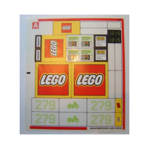 Sticker Sheet 1 for Set 60097-1