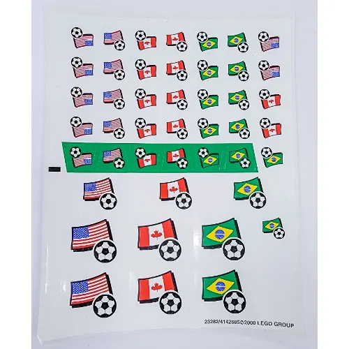 Sticker Sheet 2 for Set 3411-1