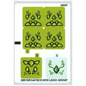 Sticker Sheet 2 for Set 41176-1