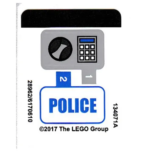Sticker Sheet for Set 60135-1