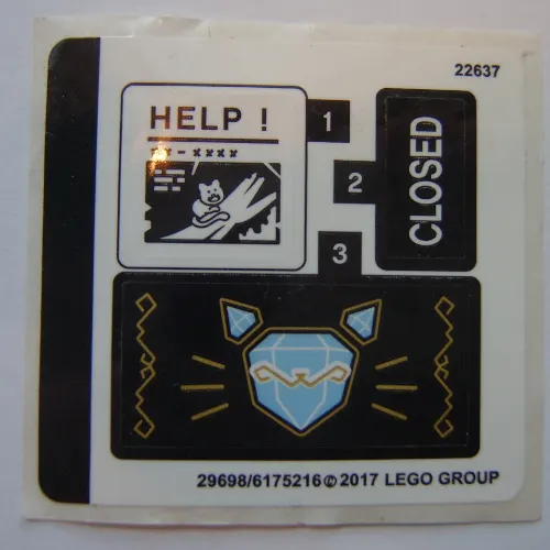 Sticker Sheet for Set 70902-1