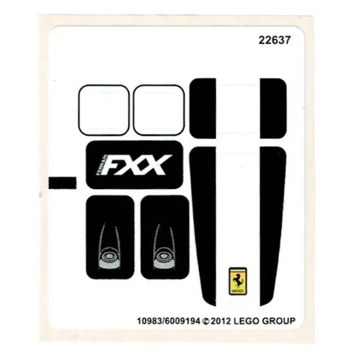 Sticker Sheet for Set 30195-1