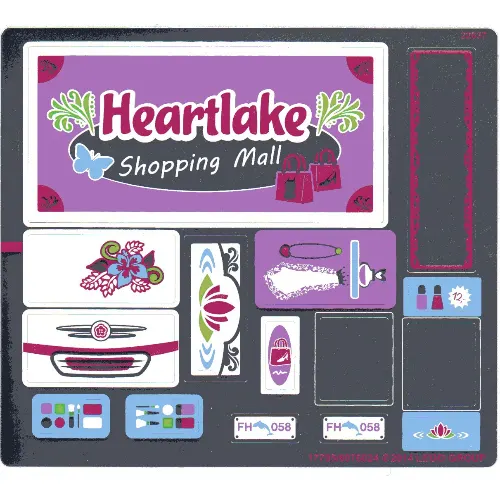 Sticker Sheet 2 for Set 41058-1