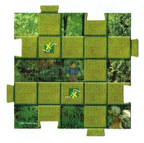 Game Board Square, Orient - Jungle 3
