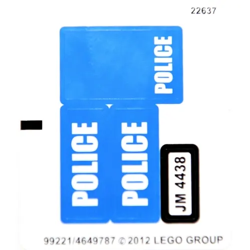 Sticker Sheet for Set 4438-1