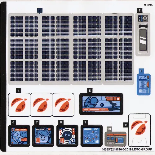 Sticker Sheet for Set 60227-1