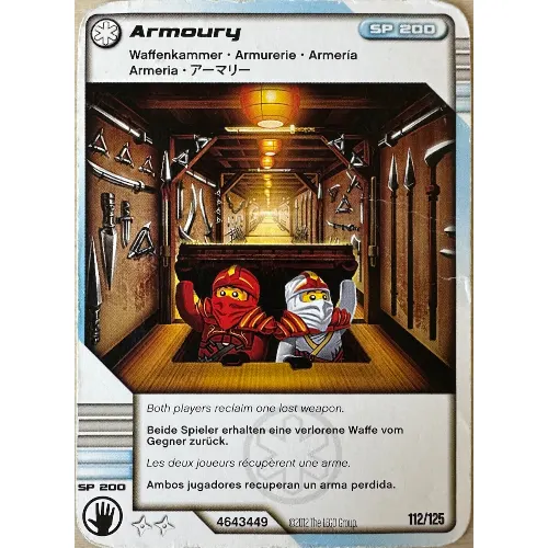Trading Card, Ninjago Deck #2: 112 - Armory - North American Version