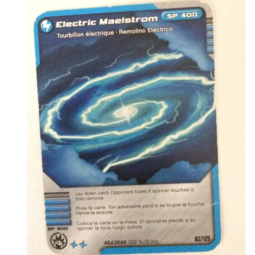 Trading Card, Ninjago Deck #2: 62 - Electric Maelstrom - North American Version