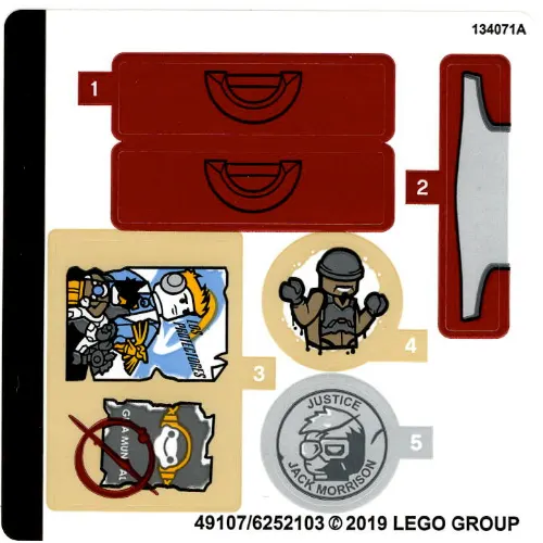 Sticker Sheet for Set 75972-1