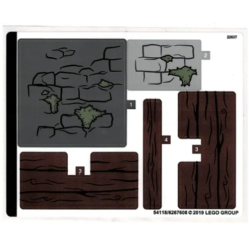 Sticker Sheet for Set 75947-1