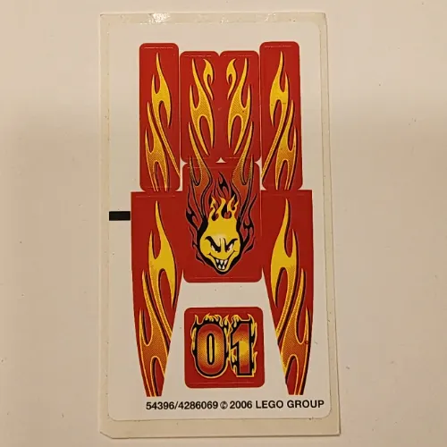 Sticker Sheet for Set 8667-1