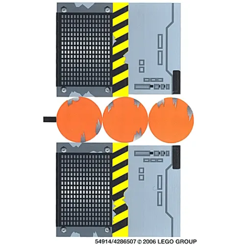 Sticker Sheet for Set 6208-1