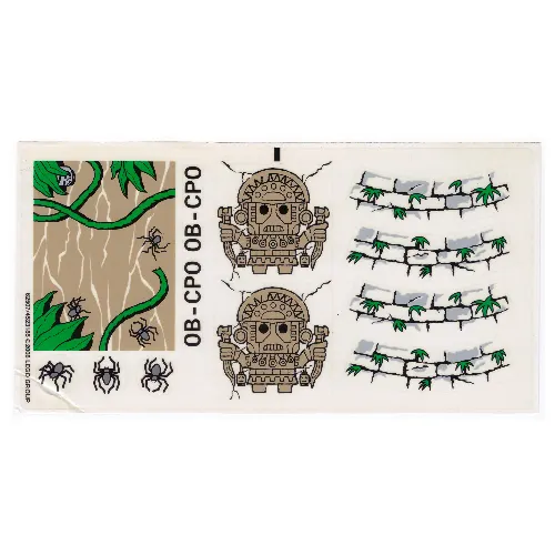 Sticker Sheet for Set 7623-1