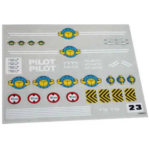 Sticker Sheet for Set 6542-1