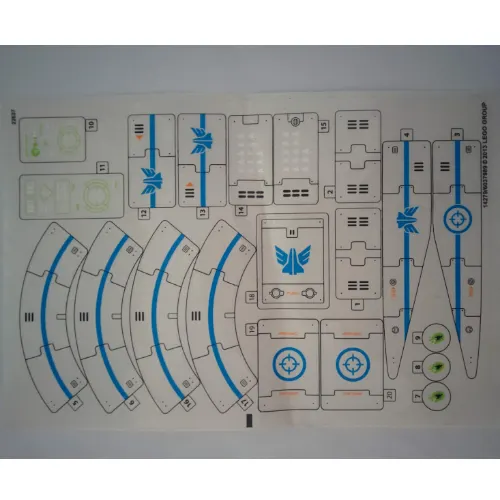 Sticker Sheet for Set 70709-1