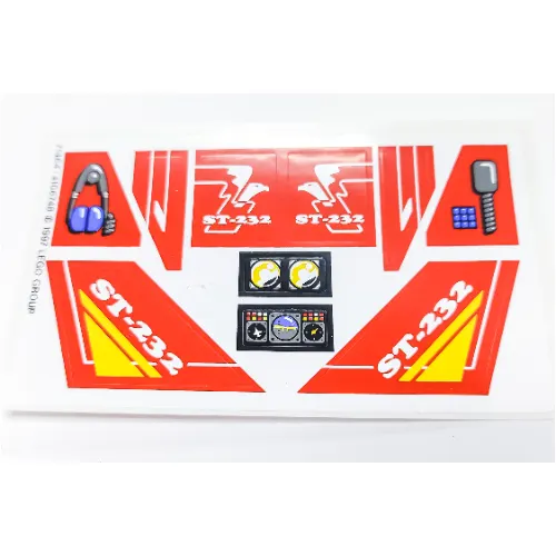 Sticker Sheet for Set 8232-1