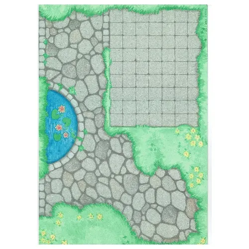 Playmat, Scala, with Garden Print