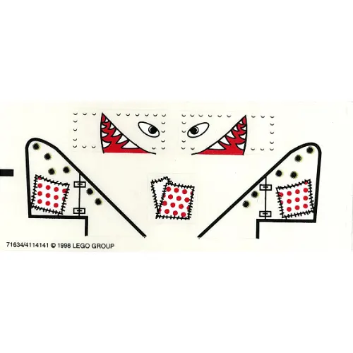 Sticker Sheet for Set 5948-1